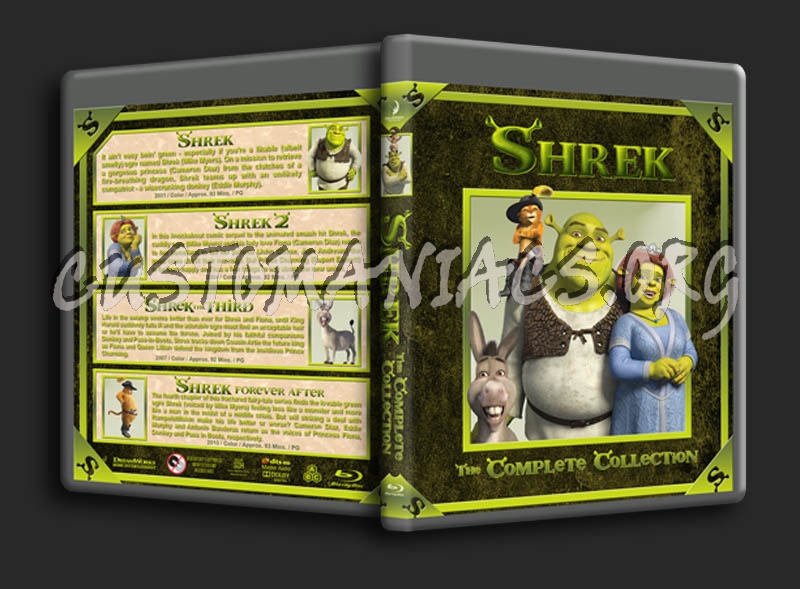 Shrek: The Complete Collection blu-ray cover
