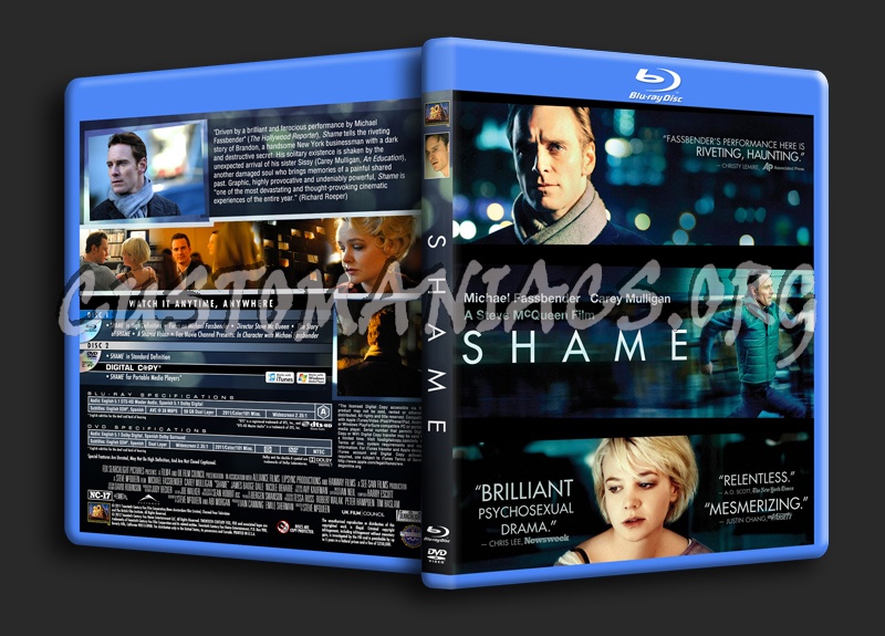 Shame blu-ray cover