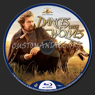 Dances With Wolves blu-ray label