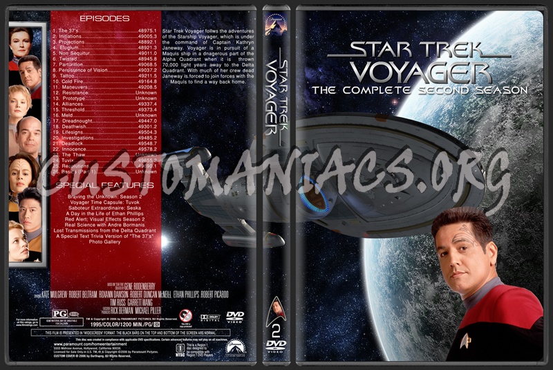 Star Trek Voyager dvd cover