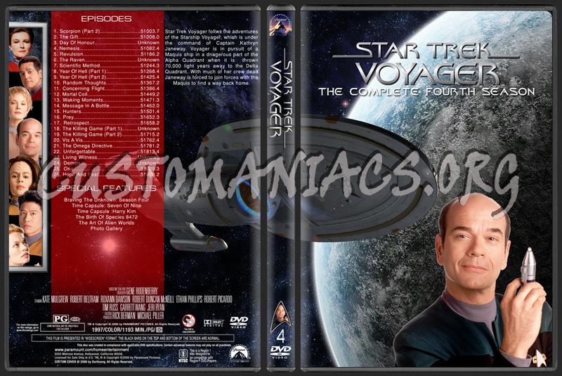 Star Trek Voyager dvd cover