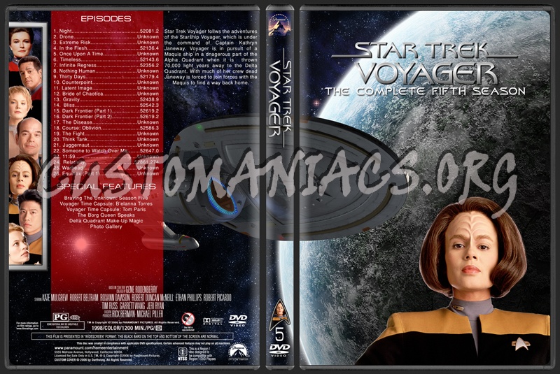 Star Trek Voyager dvd cover