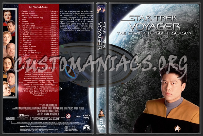 Star Trek Voyager dvd cover