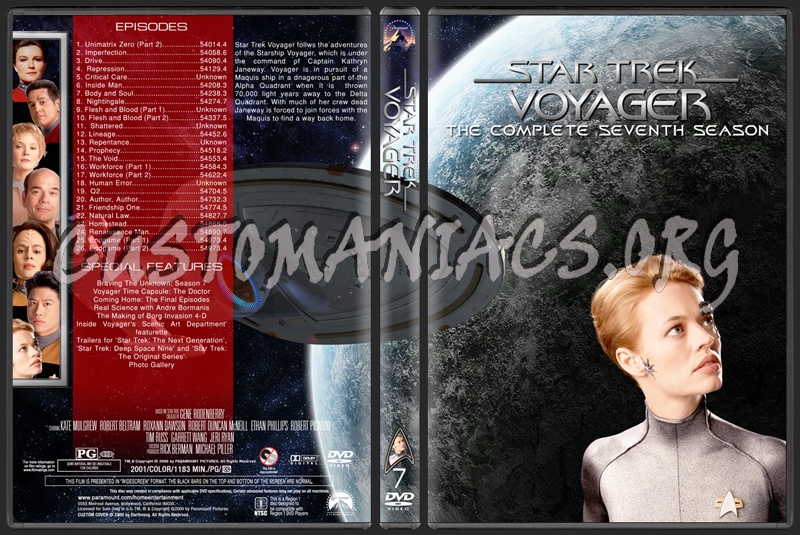 Star Trek Voyager dvd cover