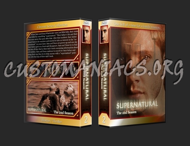 Supernatural S2 dvd cover