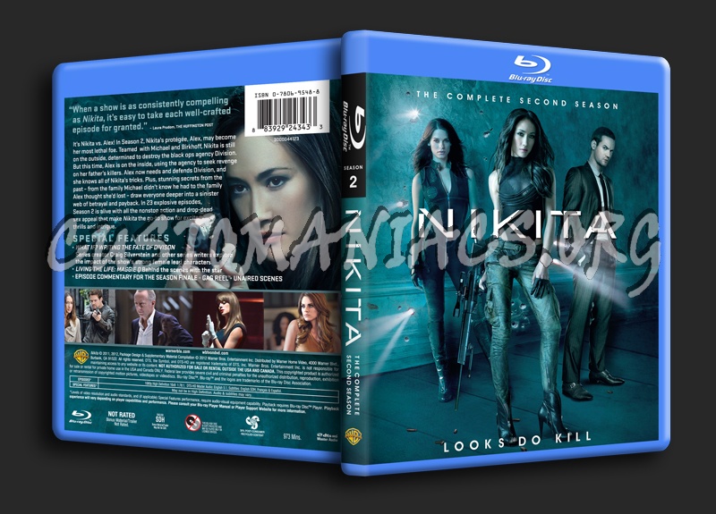 Nikita Season 2 blu-ray cover