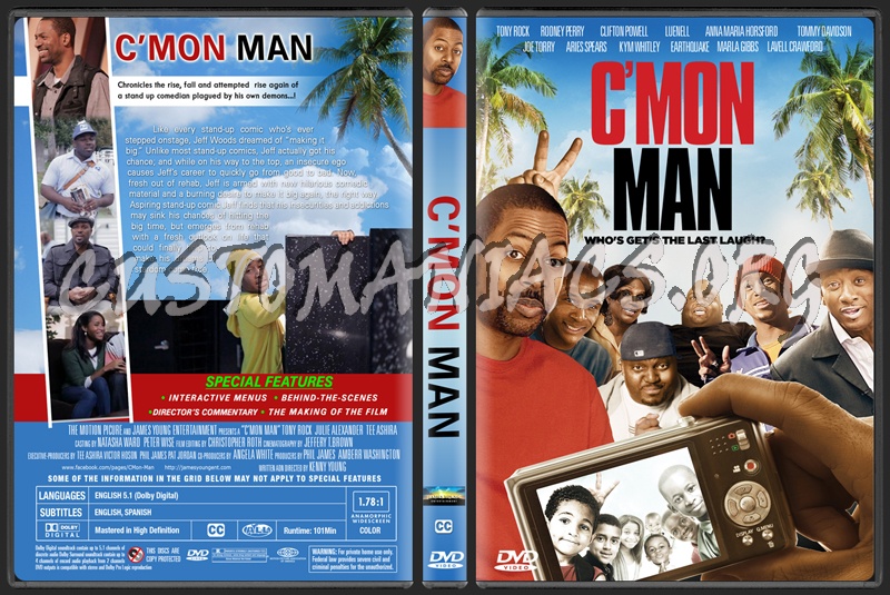 C'mon Man dvd cover