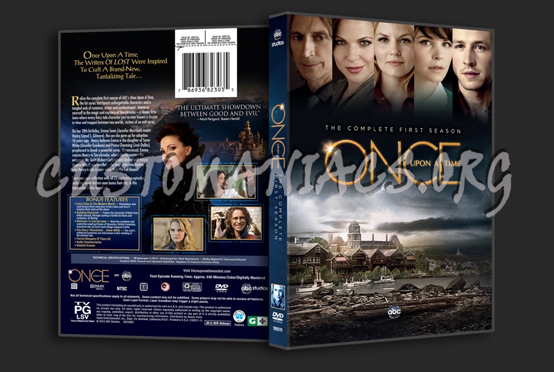 Once Upon A Time Season 1 dvd cover