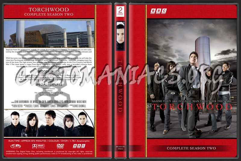 Torchwood The Complete Series dvd cover