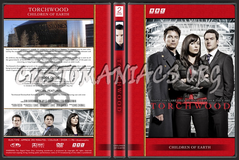 Torchwood The Complete Series dvd cover