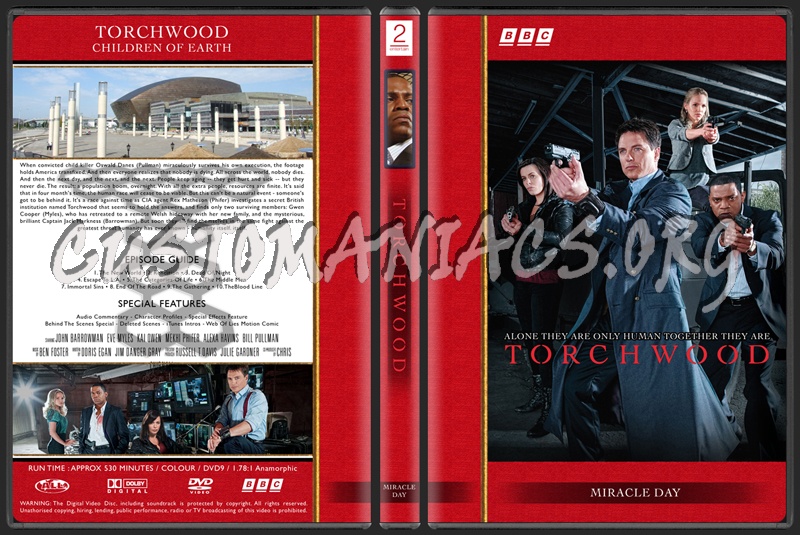 Torchwood The Complete Series dvd cover