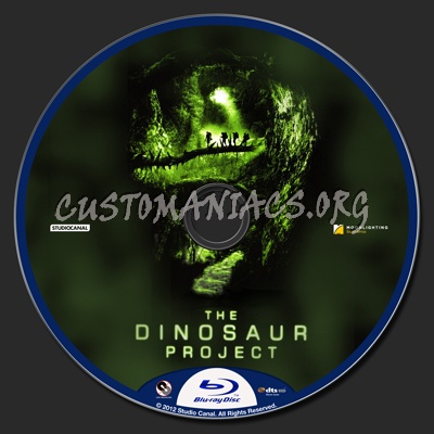 The Dinosaur Project blu-ray label