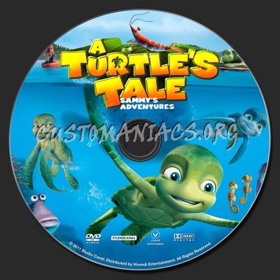 A Turtle's Tale Sammy's Adventures dvd label