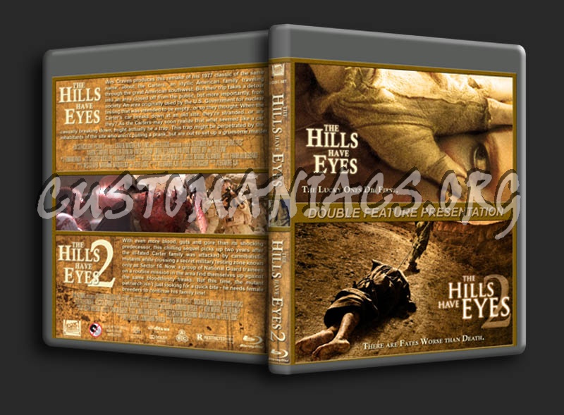 The Hills Have Eyes Double blu-ray cover