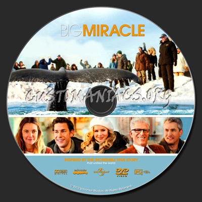 Big Miracle dvd label