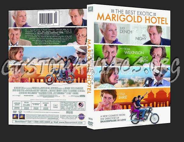 The Best Exotic Marigold Hotel dvd cover