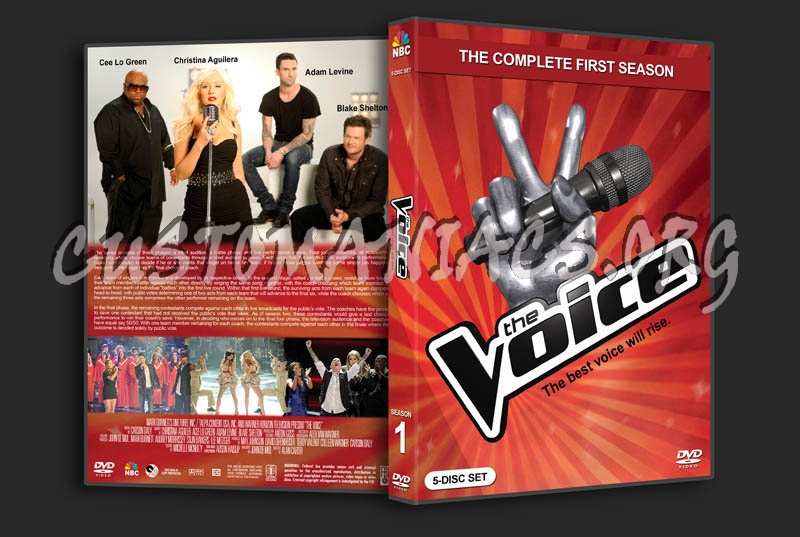 The Voice: Seasons 1-2 dvd cover