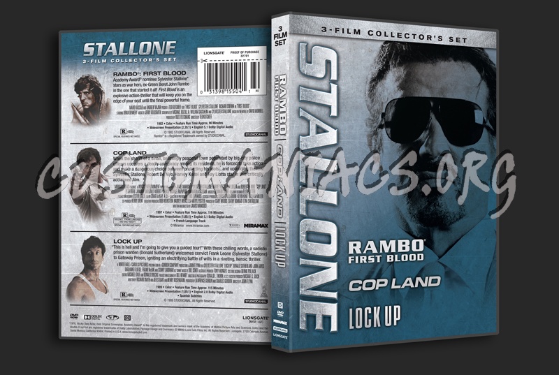 Stallone 3-Film Set dvd cover