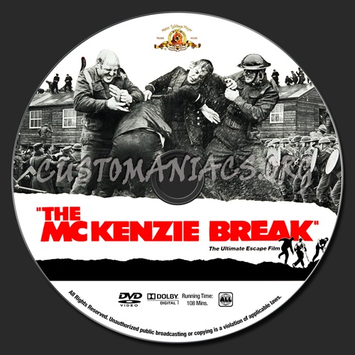 The McKenzie Break dvd label