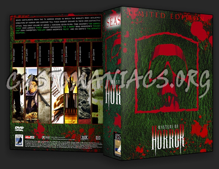 Masters of Horror - Season 2 dvd cover