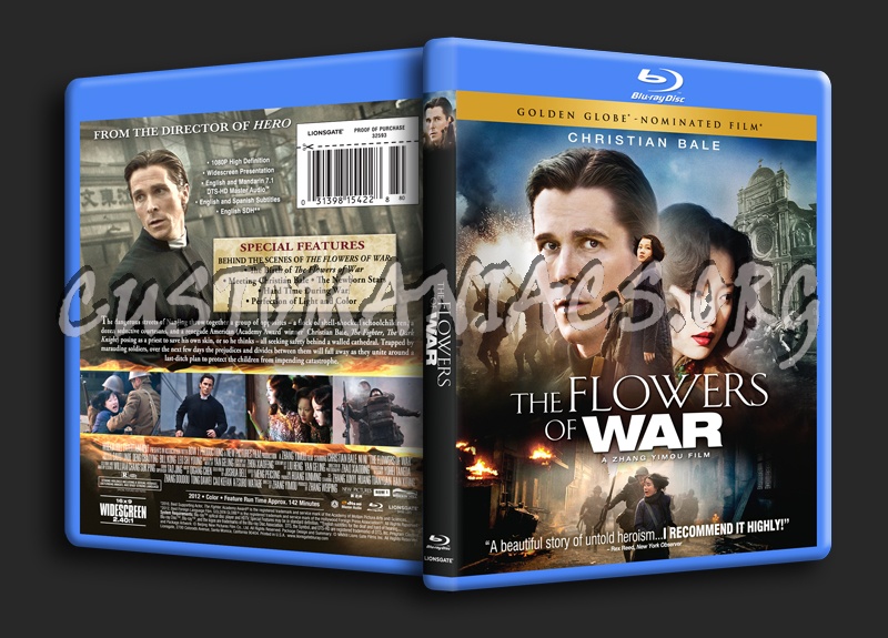 The Flowers of War blu-ray cover