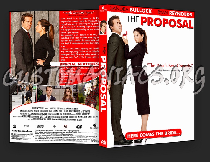 The Proposal dvd cover