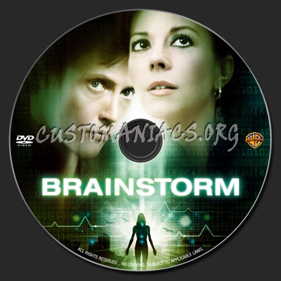 Brainstorm dvd label
