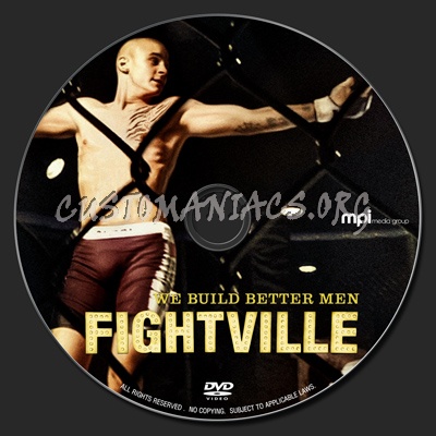 Fightville dvd label