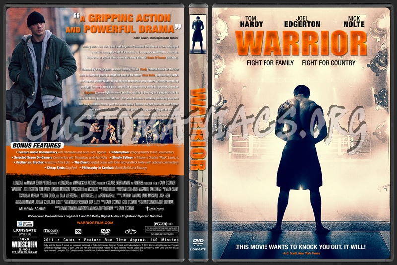 Warrior dvd cover