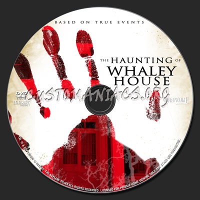 The Haunting of Whaley House dvd label