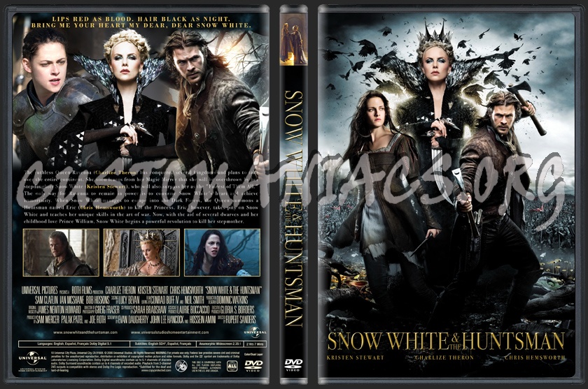 Snow White & The Huntsman dvd cover