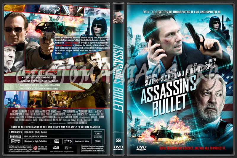 Assassin's Bullet (aka Sofia) dvd cover