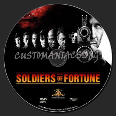 Soldiers of Fortune dvd label