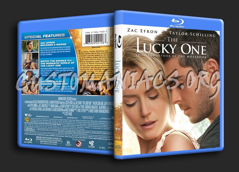 The Lucky One blu-ray cover