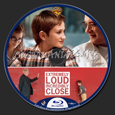Extremely Loud and Incredibly Close blu-ray label