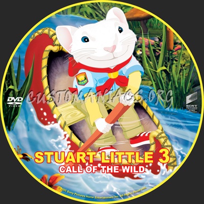 Stuart Little 3 dvd label