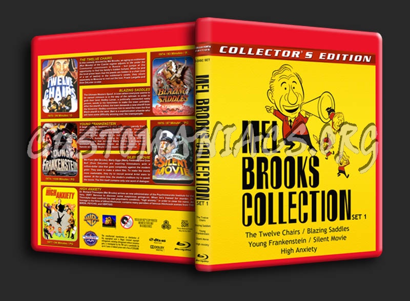 Mel Brooks Collection - Set 1 blu-ray cover