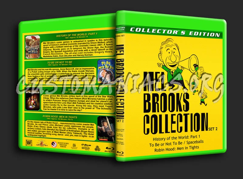 Mel Brooks Collection - Set 2 blu-ray cover
