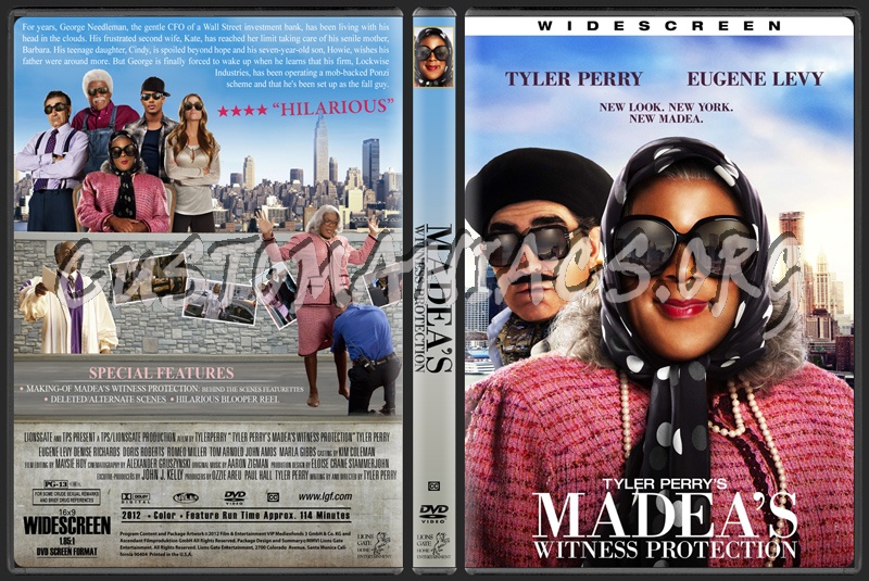 Madea's Witness Protection dvd cover
