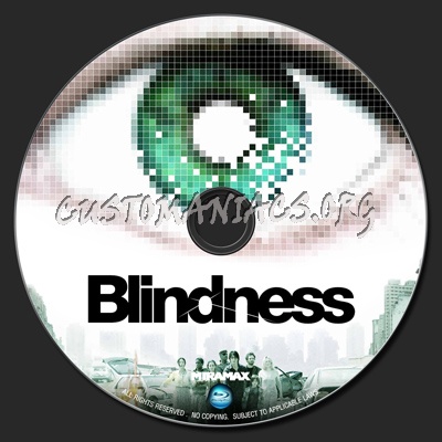 Blindness blu-ray label