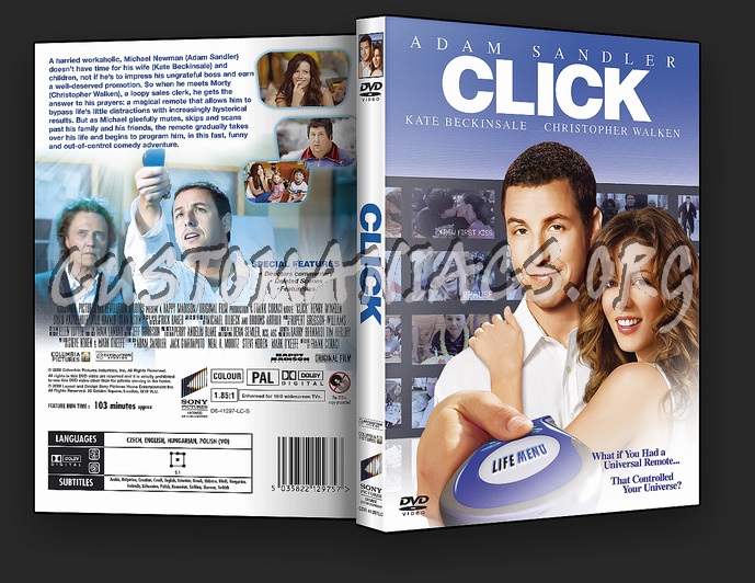 Click dvd cover