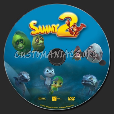 Sammy's Adventures 2 dvd label