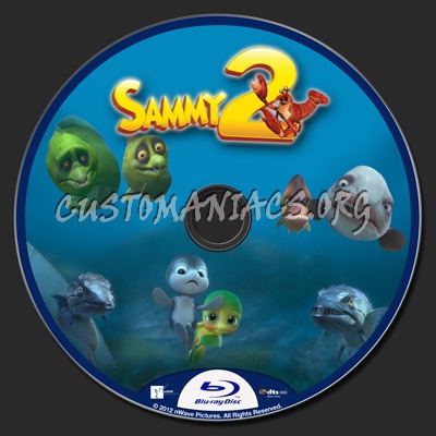 Sammy's Adventures 2 blu-ray label