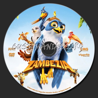 Zambezia dvd label