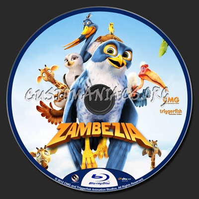 Zambezia blu-ray label