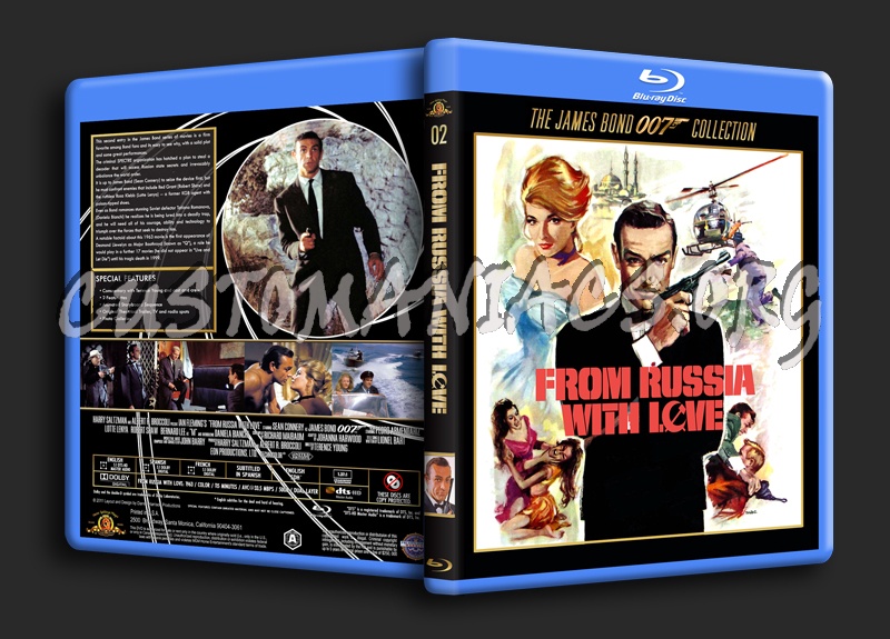 From Russia With Love blu-ray cover