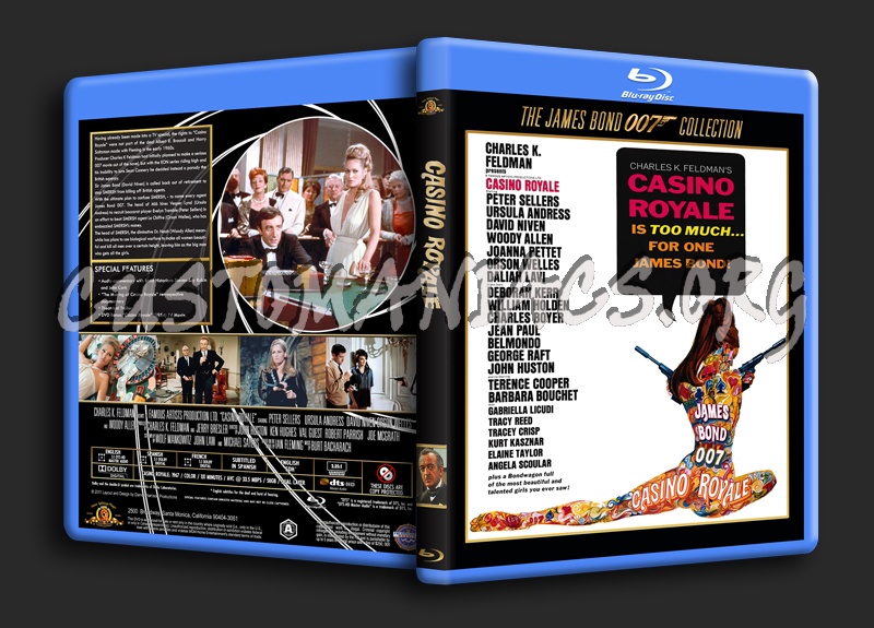 Casino Royale (1967) blu-ray cover