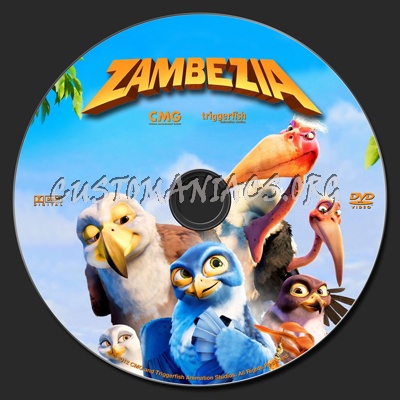 Zambezia dvd label