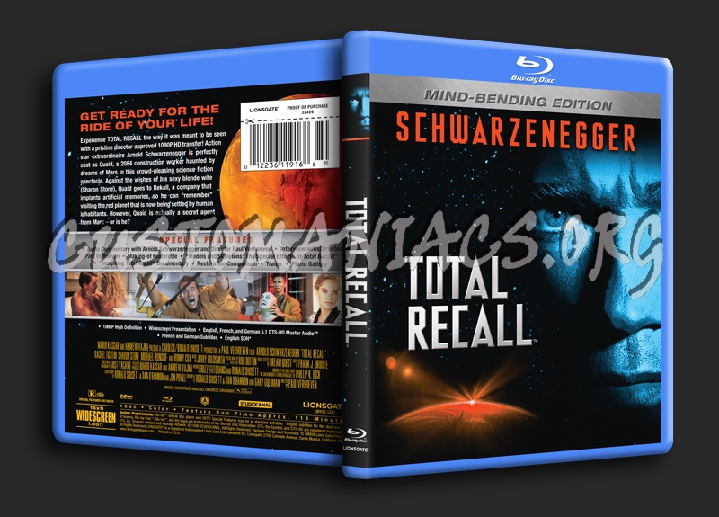 Total Recall blu-ray cover