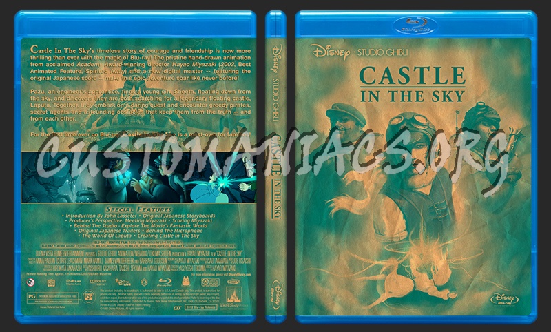 Castle In The Sky blu-ray cover